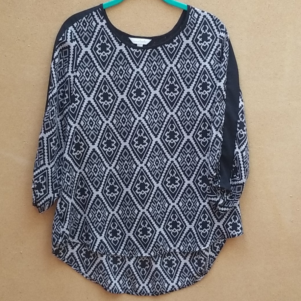 Charming Charlie blouse with lace
